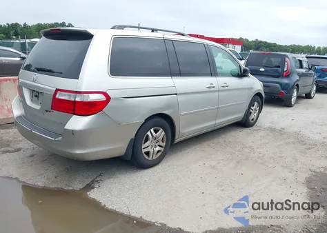 2007 Honda Odyssey Ex-L from USA, damaged, VIN 5FNRL38757B433469